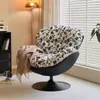 Mecedora de cáscara de huevo, sofá perezoso para dormitorio, silla de ocio para balcón, sillón de sofá para el hogar, reclinable para adultos, adecuado para acostarse y dormir