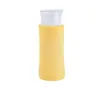 Botellas de Silicona 98ml Botella de Almacenamiento Botella Portátil de Viaje a Prueba de Fugas Botellas Reutilizables para Champú