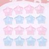 Verano hielo a través de textura de vidrio lentejuelas resina estrella de cinco puntas diy dulce niña tocado accesorios para el cabello parche accesorios