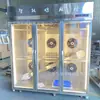 Armário de Secagem de Pato Resfriado a Ar para Atacado de Fabricante, Armário de Secagem ao Ar de Ganso Assado e Pato, Armário de Secagem de Embriões com Ventilador Grande de Três Portas, Armário de Secagem por Sopro de Carne Assada