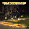 Lámpara Solar de Césped Nueva Transfronteriza Exterior Impermeable Casa Pequeña Lámpara de Tungsteno Decoración de Paisaje Lámpara de Palacio Pequeño Lámpara de Patio