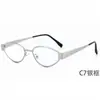 Nuevas gafas de sol de moda con montura triangular de metal estilo ojo de gato para hombre, estilo europeo y americano de alta gama, gafas de sol versátiles de moda estilo callejero para mujer