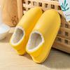 Zapatillas de Algodón Cixi para Mujer Primavera Otoño Invierno Hogar Antideslizantes Zapatos Luna Suela Gruesa Interior Hogar Cálido Pareja Hombre