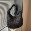 Nova Bolsa Transversal Bolha de Inverno 2025 Grande Capacidade Bolsa de Braço para Trabalho Diária Estudante Bolsa de Ombro para Deslocamento