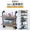 Suporte de Tubo de Água de Ferro Fundido Artesanato Conexões de Tubo Estilo Industrial Loft Tubo T Preto Tubo Antigo Cotovelo Sem Rosca