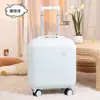 Maleta para Mujer de 18 Pulgadas Pequeña Portátil Maleta de Cabina para Niños 20 Contraseña Mini Maleta de Carrito para Distancias Cortas para Niños