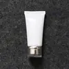 50ml50g Mangueira cosmética branca limpador facial creme para as mãos embalagem de garrafa vazia material tampa flip ponto