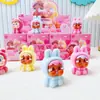 Muñeca de Dibujos Animados Nuevo Producto Bebé Llorando Edición Limitada San Valentín Accesorios de Joyería Flockados Caja Sorpresa Adornos Lindos para Escritorio