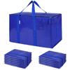 Bolsa de Mudanza Transfronteriza de Amazon Bolsa Tejida Engrosada Bolsa de Mudanza Sobredimensionada con Asa Reforzada Bolsa Tote de Almacenamiento para Trabajo Pesado