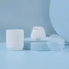 Botella de emulsión al vacío sub-blanca de 50 ml/100 ml tipo bomba para sub-embotellado de cosméticos, muestra de emulsión para sub-embotellado