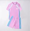 Traje de baño para niños y estudiantes divididos, traje de baño de manga corta para niños grandes, traje de baño de secado rápido, traje de baño conservador para surf