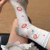 Calcetines de Media Pantorrilla para Mujer en Verano, Estilo Delgado, Cachorro de Dibujos Animados Lindo, Malla Transpirable, Absorbente de Sudor, Estilo Coreano, Calcetines Grises, Venta al por Mayor desde el Fabricante