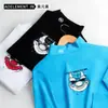 Ropa interior básica para hombre, de una sola pieza, fina, de algodón, para otoño, personalizada, de cuello alto, transpirable, de manga larga, para jóvenes.