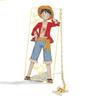 Viagem Rei Cabelo Vermelho Song Ji Fan Pessoa Marcador de Página Criativo One Piece Rei Luffy Desenho Animado Clipe Marcador de Página de Metal Presente para Fã