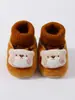 Novidade Outono e Inverno 2026 Sapatos de Veludo Antiderrapantes para Bebês de 0-6-9 Meses, Sapatos Macios Antiderrapantes para Meninos e Meninas