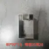 Tubo Cóncavo de Aleación de Aluminio, Tubo Ranurado, Abrazadera para Escalera, Pasamanos de Vidrio, Tubo Cuadrado de Aluminio con Forma Cóncava, Tubo Cuadrado Ranurado en Forma de U