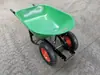 Carretilla de mano Agrícola de una rueda Carro con cubo Carrito pequeño Obra de construcción Jardinería de flores Transportador de basura alimento Hogar