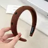 Faixa de Cabelo de Veludo Cinza de Pontos de Polca de Cano Alto Outono e Inverno Coreana Nicho Versátil Estilosa Acessório de Cabelo Faixa de Cabelo de Esponja Ins para Mulheres
