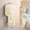 Gancho para Lavabo de Ventosa para Baño Estante de Almacenamiento para Lavabo sin Perforaciones Colgante de Pared Artefacto para Lavabo Gancho de Fuerte Carga