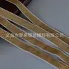 1cm Correas Elásticas para Hombro de Nylon Dorado y Plateado para Ropa Interior DIY Accesorios para el Cabello Elástico Brillante Dorado y Plateado