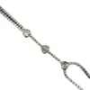 Pulsera de Dedo Corazón Full Diamante Nuevo Producto Transfronterizo Moda Europea y Americana Cadena de Dedo con Pedrería Pulsera para Mujer