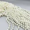 Corrente de Pérolas com Contas para Casamento Decoração de Teto de Casamento Cortina de Cordão de Pérolas Cortina de Contas Conectadas Corrente de Pérolas Artificiais Materiais DIY