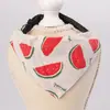 Bufanda Triangular para Gato con Cuello Ajustable de Dibujos Animados Estilo Japonés Toalla Triangular Suministros para Gatos Linda Algodón Lino Deslizante Toalla