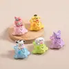 Joyería DIY Sanrio Volador Creativo Llavero Estéreo Accesorios Bolsa Ciega Par Táctil Lindos Pequeños Adornos