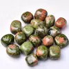 Pedras Roladas de Cristal Natural Atacado, Pedras Brutas de Cristal Polidas Grandes, Cascalho para Paisagismo de Aquário, Enfeites para Decoração de Casa