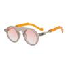 Óculos de Sol Masculinos Retro Novos de Cruzamento 2024 Moda Europeia e Americana Steampunk Tendência Estilo de Rua para Mulheres
