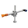 Boquilla soplador para prensa troqueladora Dispositivo de soplado de aire Cabezal Base magnética fuerte Herramienta de máquina Universal CNC Soporte de aire Pistola de eliminación de polvo Taladro de banco Soplado de virutas