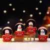 Regalo navideño musical creativo transfronterizo, bola de cristal para compañeros de clase, regalo creativo, adorno de bola de cristal luminoso al por mayor