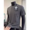 Nueva Camiseta de Verano de Manga Corta para Hombre 2026, Camiseta Deportiva de Exterior de Manga Corta de Seda Helada de Verano de Secado Rápido para Hombre