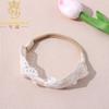 Accesorios Blancos de Encaje para el Cabello de Niños Estilo Japonés y Coreano Diadema Blanca para Bebé Diadema de Encaje Hecha a Mano DIY Diadema de Encaje Bordado para el Cabello