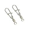 Conector de Anillo en Ocho Giratorio Estilo Americano Mejorado con Pasador Anillo Rápido en Ocho Señuelo de Pesca con Pasador Accesorios de Equipo de Pesca
