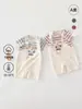 Mono de Verano Fino de Algodón para Bebé de Manga Corta Clase A Ropa para Exteriores Estilo Coreano Peto Ropa para Bebés Mameluco Traje para Gatear