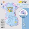 Roupa de Banho Infantil para Meninas, Meninas Jovens e Bebês, Conjunto Conservador de Duas Peças 2025 Novo Estilo Calça Estilo Fonte Termal