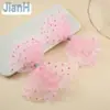Malla de Flores de Puntos Lazo Japonés y Coreano Accesorios para el Cabello para Niños Accesorios para Bolsas de Ropa DIY