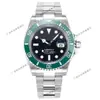 Rolex Série Datejust Submariner Mecânico Aço Inoxidável Luminoso À Prova D'água Modelos Verde e Preto Pulseira de Aço Relógio Masculino Comércio Exterior