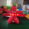 Brinquedos Aquáticos Infláveis Barco Banana para Rafting Parque de Diversões Marítimo Roda de Fogo e Vento Barco Caiaque em Formato de Animal Parque Trampolim