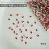 2*3 strass de circonita ovalada para decoración de uñas, strass blancos de moda y deslumbrantes, de fondo plano y forma irregular, accesorios de circonita para uñas ponibles