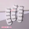 Set de Herramientas para Manicura Soporte de Práctica Soporte Base para Uñas Soporte Fijo para Uñas Pieza de Uña de Arcilla para Principiantes Práctica de Uñas