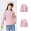 Ropa Infantil Balabala Suéter para Niñas Otoño e Invierno Ropa de Punto Infantil Suéter de Punto Cálido para Niños Mayores Estilo Dulce