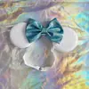 Accesorios para el cabello con lazo de lentejuelas nuevos transfronterizos para niños diadema decorativa de parque de atracciones banda elástica de nailon ajustable para el cabello