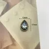 Entrada Simples Luxo Antigo Dourado Strass Liga Acessórios Laço Gotas d'Água Joias Para Todas as Roupas Acessórios de Cabelo Sapatos Flor Material