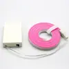 Luz de Neón RGB Symphony DC Alimentada por Caja de Batería Silicona Flexible LED Luz Ambiental 5V2835 Pared de Fondo de TV