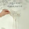 Artefacto de Almacenamiento para Diademas Colgante de Pared Accesorios para el Cabello de Niños Cuerda para el Cabello Gancho para Accesorios de Pasadores Estante de Exhibición Colgante de Pared Estante de Joyería