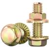 Tuerca de brida de alta resistencia de grado GB 10.9 para perno hexagonal exterior con almohadilla M6M8M10M12mm