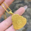 Colgante de Collar de Buda Maitreya Sonriente Chapado en Oro Nuevo Estilo Chino Colgante de Buda de Vientre Grande Cadena para Clavícula Accesorios DIY