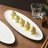 Plato para Dim Sum con Diseño de Remolino Plato de Plato Hogareño Moderno Lujo Ligero Plato de Hotel Apto para Microondas Plato para Pasteles Plato de Cerámica